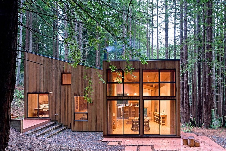sea-ranch-cabin-frank-architects @RuarteContract muebles