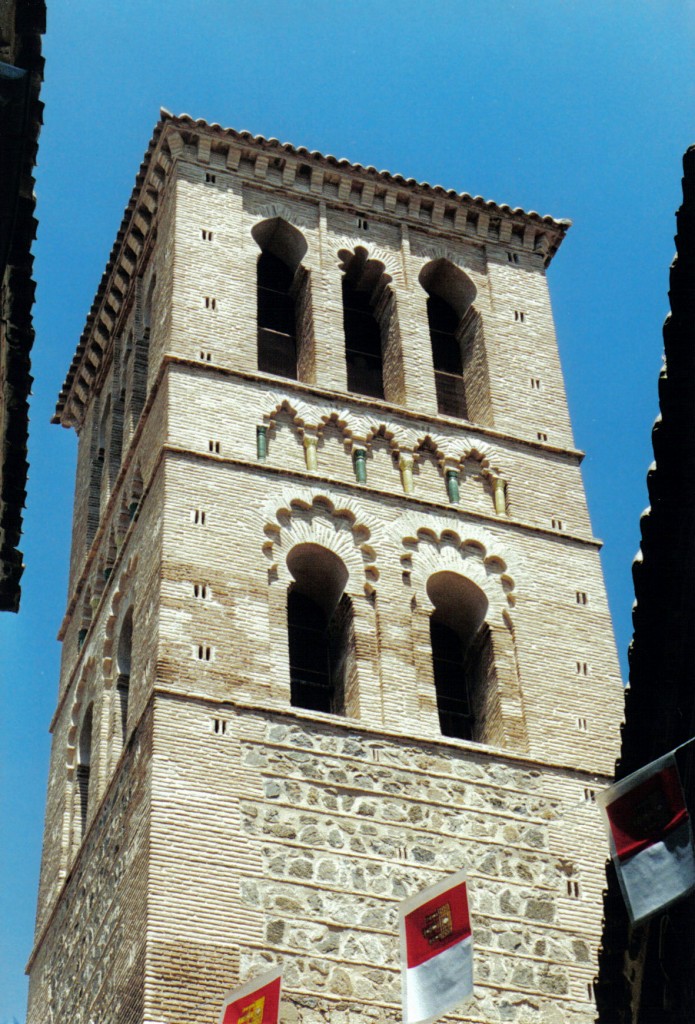 Torre de la iglesia de Santo Tomé Toledo, mudéjar @RuarteContract