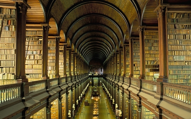 Trinity College library Dublin @RuarteContract