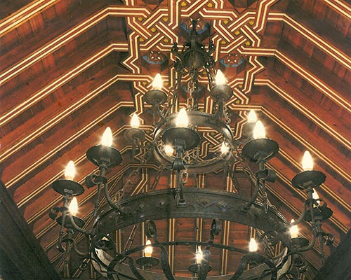 Wood coffered ceilings Ruarte Contract artesonados mudéjares