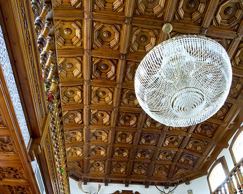 Wood coffered ceilings Ruarte