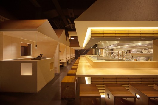 restaurant-bar-design-award-winners 2013 Shyo Ryu Ken Japan Asia restaurant award @RuarteContract