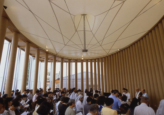 Paper Church Kobe 1995 , Shigeru Ban @RuarteContract